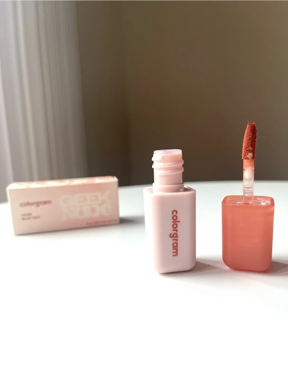 Colorgram Nude Blur Lip + Cheek Tint 08 Hip Chocolate, NWT